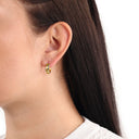 AMOR Ohrring (Creolen) Damen, 375 Gold teil-rhodiniert, Ansicht 2