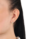 AMOR Ohrring (Creolen) Damen, 375 Gold, Ansicht 2