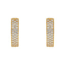 AMOR Ohrring (Creolen) Damen, 375 Gold, Ansicht 3