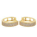 AMOR Ohrring (Creolen) Damen, 375 Gold, Ansicht 4