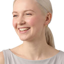 AMOR Ohrring (Creolen) Women, 375 Gold, am Model