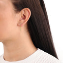AMOR Ohrring (Durchzieher) Damen, 375 Gold, Zirkonia weiß, Ansicht 2