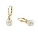 AMOR women's drop earrings, 375 gold, main image