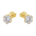 AMOR Ohrring (Ohrstecker) Damen, 375 Gold, Zirkonia weiß, Ansicht 4