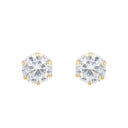 AMOR Ohrring (Ohrstecker) Damen, 375 Gold, Zirkonia weiß, Ansicht 3