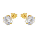 AMOR Ohrring (Ohrstecker) Damen, 375 Gold, Zirkonia weiß, Ansicht 4
