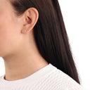 AMOR Ohrring (Ohrstecker) Unisex, 375 Gold, Ansicht 2