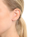 AMOR Ohrring (Ohrstecker) Unisex, 375 Gold, Ansicht 2