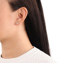 AMOR Ohrring (Ohrstecker) Damen, 375 Gold, Motiv Stern, Zirkonia weiß, Ansicht 2