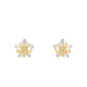 AMOR Ohrring (Ohrstecker) Damen, 375 Gold, Motiv Stern, Zirkonia weiß, Ansicht 3