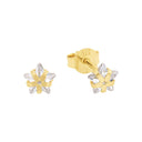 AMOR Ohrring (Ohrstecker) Damen, 375 Gold, Motiv Stern, Zirkonia weiß, Hauptbild