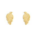 AMOR Ohrring (Ohrstecker) Damen, 375 Gold, Motiv Blatt, Ansicht 3
