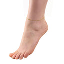 AMOR Fußkette Unisex, 375 Gold, Ansicht 2