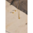 AMOR children's stud earrings, 375 gold, view 7