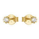AMOR Ohrring (Ohrstecker) Damen, 375 Gold, Zirkonia weiß, Ansicht 5