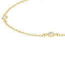 AMOR Armband Damen, 375 Gold, Zirkonia weiß, Ansicht 3