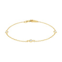 AMOR Armband Damen, 375 Gold, Zirkonia weiß, Hauptbild