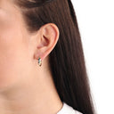AMOR Ohrring (Creolen) Damen, 375 Gold, Ansicht 2