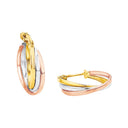 AMOR Ohrring (Creolen) Damen, 375 Gold, Hauptbild