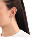AMOR Ohrring (Creolen) Damen, 375 Gold, Ansicht 2