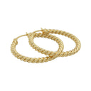 AMOR Ohrring (Creolen) Damen, 375 Gold, Ansicht 4