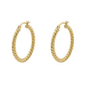 AMOR Ohrring (Creolen) Damen, 375 Gold, Ansicht 5
