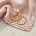 AMOR Ohrring (Creolen) Damen, 375 Gold, Ansicht 7