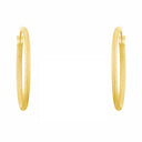 AMOR Ohrring (Creolen) Damen, 375 Gold, Ansicht 3