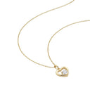 AMOR Kette mit Anhänger Damen, 375 Gold, Ansicht 4