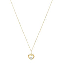 AMOR women's pendant necklace, 375 gold, main image