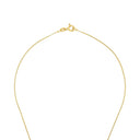 AMOR Halskette Damen, 375 Gold, Zirkonia weiß, Verschluss