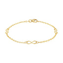 AMOR Armband Damen, 375 Gold, Motiv Infinity, Hauptbild