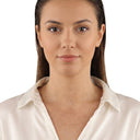 AMOR Halskette Unisex, 375 Gold, am Model