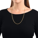 AMOR Halskette Unisex, 375 Gold, Ansicht 2