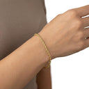 AMOR Armband Unisex, 375 Gold, Ansicht 2