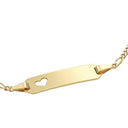 AMOR children's ID bracelet, 375 gold, view 5