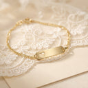 AMOR children's ID bracelet, 375 gold, view 6