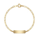 AMOR children's ID bracelet, 375 gold, main image
