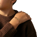AMOR children's ID bracelet, 375 gold, view 3