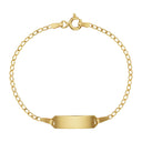 AMOR children's ID bracelet, 375 gold, main image