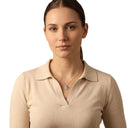 AMOR women's necklace, rhodium-plated 925 sterling silver, worn by model