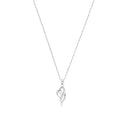 AMOR Halskette Damen, 925 Silber rhodiniert, Zirkonia weiß, Hauptbild