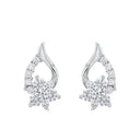 AMOR Ohrring (Ohrhänger) Damen, 925 Silber rhodiniert, Zirkonia weiß, Ansicht 3