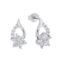 AMOR Ohrring (Ohrhänger) Damen, 925 Silber rhodiniert, Zirkonia weiß, Hauptbild