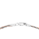 AMOR Armband Unisex, 925 Silber silber / rosévergoldet (bicolor), Verschluss