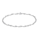 AMOR unisex bracelet, rhodium-plated 925 sterling silver, main image