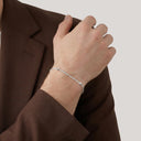AMOR Armband Unisex, 925 Silber rhodiniert, Ansicht 3
