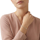 AMOR Armband Unisex, 925 Silber rhodiniert, am Model