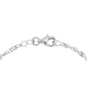 AMOR Armband Unisex, 925 Silber rhodiniert, Verschluss