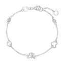 AMOR children's bracelet, rhodium-plated 925 sterling silver, main image